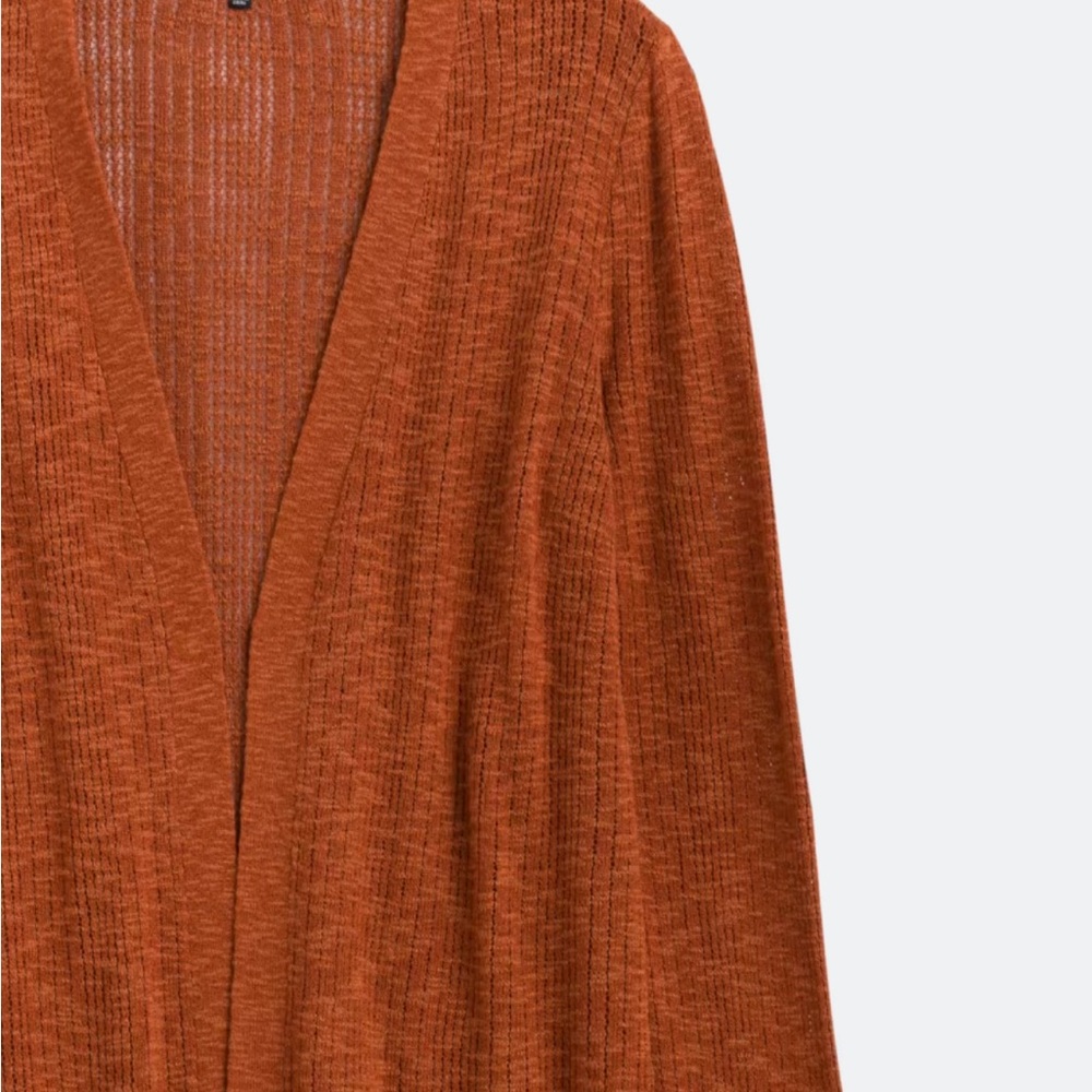 Rust Orange Women's Cardigan